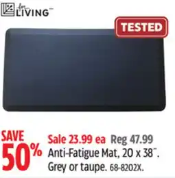 Canadian Tire Anti-Fatigue Mat, 20 x 38˝ offer