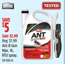 Canadian Tire Ortho Ant B Gon Max, 4L. RTU spray offer