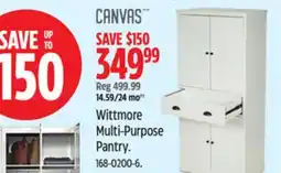 Canadian Tire Canvas Wittmore Multi-Purpose Pantry offer