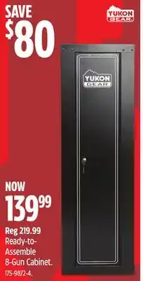 Canadian Tire Yukon Gear Ready-to-Assemble 8-Gun Cabinet offer