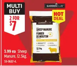 Canadian Tire Sheep Manure offer