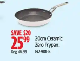 Canadian Tire The Rock 20cm Ceramic Zero Frypan offer