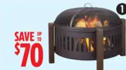 Canadian Tire CANVAS Outdoor Wood- Burning Fire Bowl offer