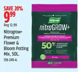 Canadian Tire Nitrogrow+ Premium Flower & Bloom Potting Mix, 50L offer