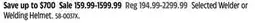 Canadian Tire Lincoln Electric Selected Welder or Welding Helmet offer