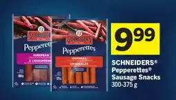 Foodland SCHNEIDERS Pepperettes Sausage Snacks offer