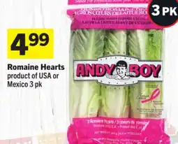 Foodland Romaine Hearts offer