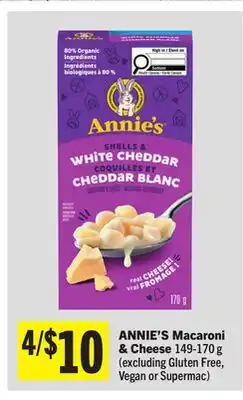 Foodland ANNIE'S Macaroni & Cheese offer