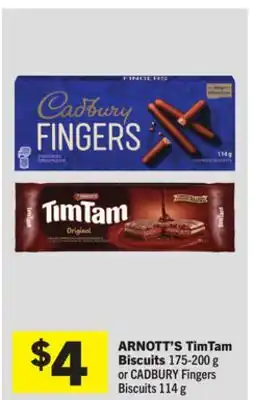 Foodland ARNOTT'S TimTam Biscuits offer
