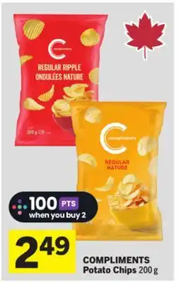 Foodland COMPLIMENTS Potato Chips offer