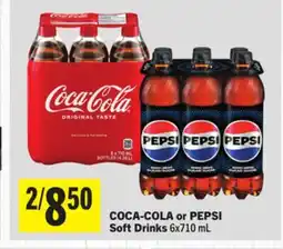 Foodland COCA-COLA or PEPSI Soft Drinks offer