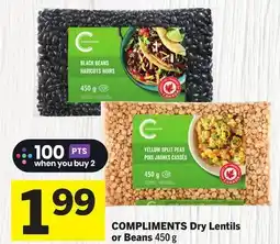 Foodland COMPLIMENTS Dry Lentils or Beans offer