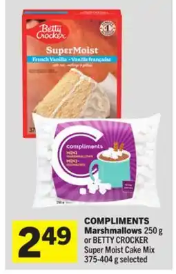 Foodland COMPLIMENTS Marshmallows BETTY offer