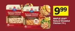 Foodland MAPLE LEAF Natural Shredded Chicken offer