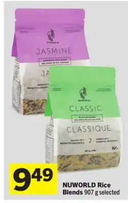 Foodland NUWORLD Rice Blends offer