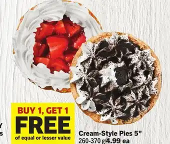 Foodland Cream-Style Pies 5 offer
