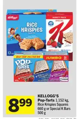 Foodland KELLOGG'S Pop-Tarts offer