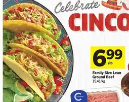 Foodland Family Size Lean Ground Beef offer