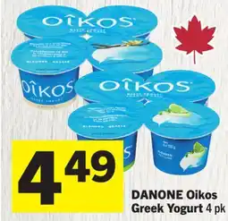 Foodland DANONE Oikos Greek Yogurt offer
