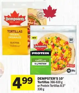 Foodland DEMPSTER'S 10 Tortillas offer