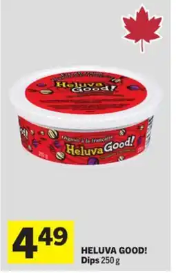 Foodland HELUVA GOOD! Dips offer