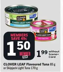 Foodland CLOVER LEAF Flavoured Tuna offer