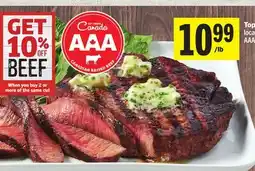 Foodland Top Sirloin Steaks offer
