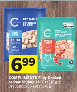Foodland COMPLIMENTS Fully Cooked or Raw Shrimp offer
