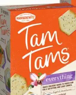 Metro MANISCHEWITZ TAM TAMS CRACKERS offer