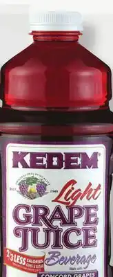 Metro KEDEM GRAPE JUICE OR SPARKLING offer