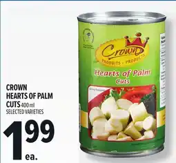 Metro CROWN HEARTS OF PALM CUTS offer