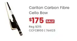 Long & McQuade Carlton Carbon Fibre Cello Bow offer