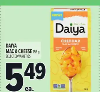 Metro DAIYA MAC & CHEESE offer