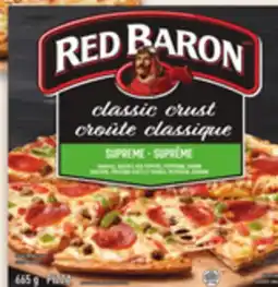 Metro RED BARON PIZZA offer