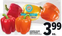 Metro ASSORTED COLOUR SWEET PEPPERS offer