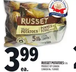 Metro RUSSET POTATOES offer
