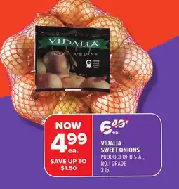 Metro VIDALIA SWEET ONIONS offer