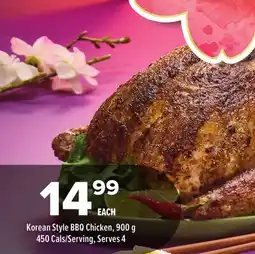 Metro KOREAN STYLE BBQ CHICKEN offer