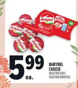 Metro BABYBEL CHEESE offer
