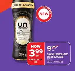 Metro DOWNY UNSTOPABLES SCENT BOOSTERS offer