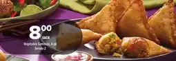 Metro VEGETABLE SAMOSAS offer