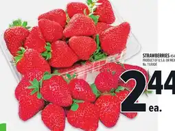 Metro STRAWBERRIES offer