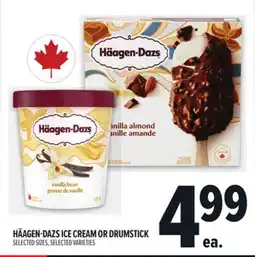Metro HÄAGEN-DAZS ICE CREAM OR DRUMSTICK offer