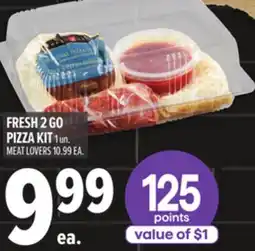 Metro FRESH 2 GO PIZZA KIT offer