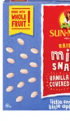 Metro SUN-MAID YOGOURT COVERED RAISINS offer