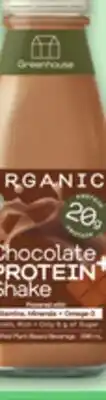 Metro GREENHOUSE ORGANIC PROTEIN SHAKES offer