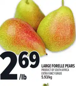 Metro LARGE FORELLE PEARS offer