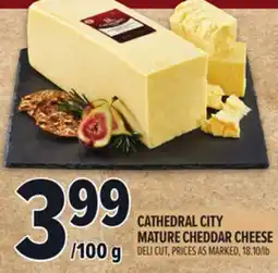 Metro CATHEDRAL CITY MATURE CHEDDAR CHEESE offer