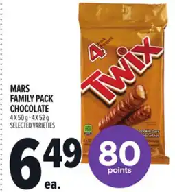 Metro MARS FAMILY PACK CHOCOLATE offer