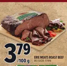 Metro ERIE MEATS ROAST BEEF offer